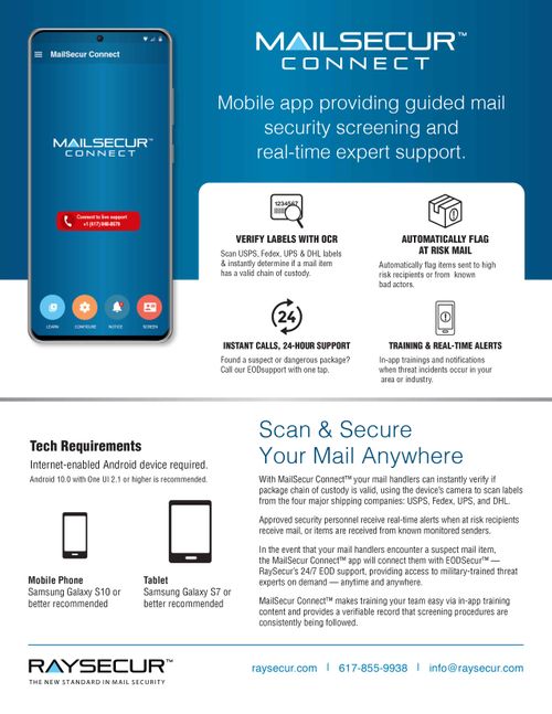 MailSecur Connect' App